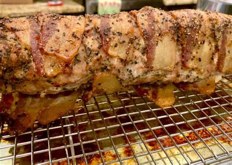 Jump to the easy roasted pork tenderloin recipe or watch our quick recipe video showing you how we make it. The Best Bacon Wrapped Pork Tenderloin for Meat Lovers