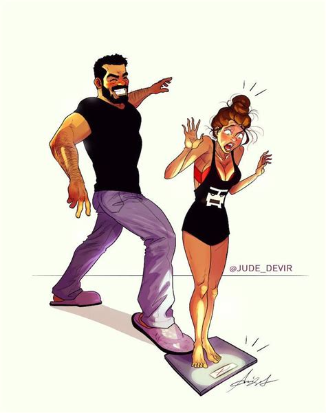 comic artist illustrates humorous and heartwarming moments with his wife cute couple comics