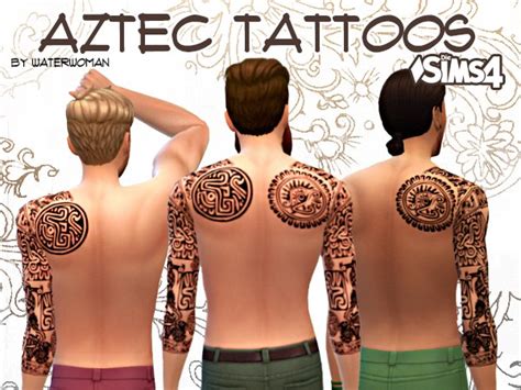 Sims 4 Tattoos Downloads Sims 4 Updates Page 14 Of 42