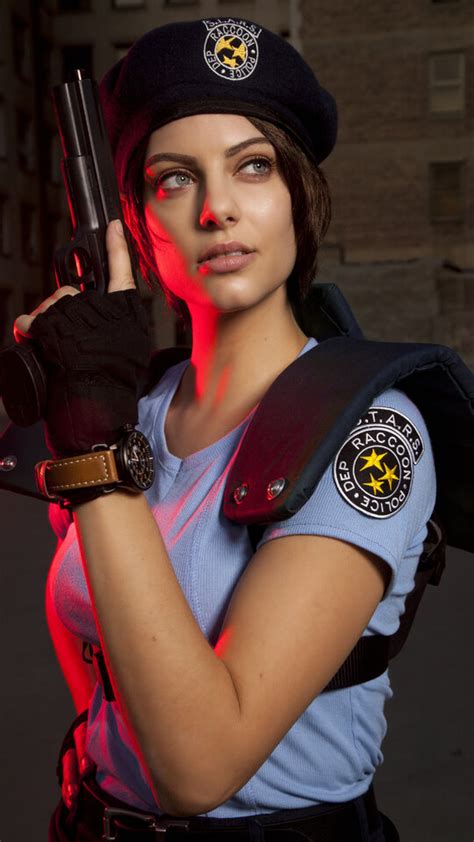 540x960 Julia Voth As Jill Valentine Resident Evil Cosplay 4k 540x960