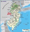 New Jersey Map - ToursMaps.com