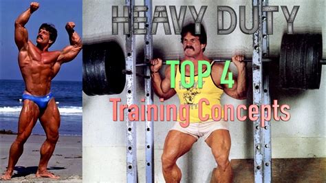 Mike Mentzer Top Heavy Duty Training Concepts Youtube