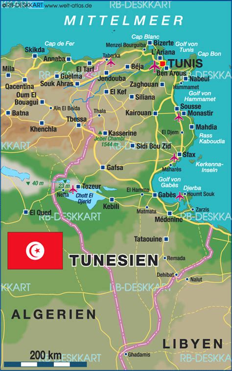 Tunisia Subway Map