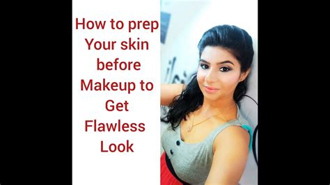 How To Prep Your Skin Before Makeup Part 1 Youtube