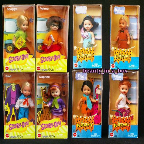 Scooby Doo Fred Shaggy Velma Daphne Kelly Tommy Barbie