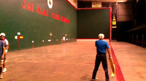 Jai Alai Club España 1 Youtube