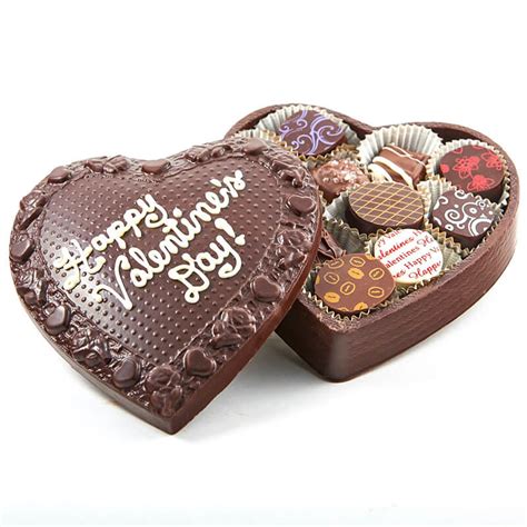 Large Heart Shaped Chocolate Box Alamo City Chocolate Factory