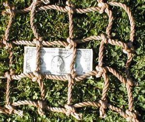 This fine mesh fabric is made of 100% polyester, and can be used to protect you from bugs and mosquitoes inside or out. Decorative Rope Netting | Man cave wall decor, Rope fence, Kids playing