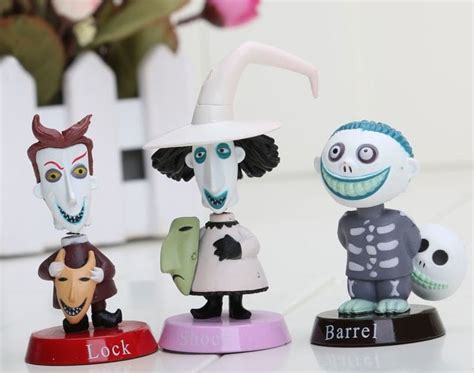 Hot Offer 6pcsset The Nightmare Before Christmas Henry Selick Clay