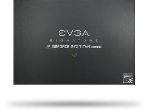 Evga Geforce Gtx Titan Black 6gb Superclocked Signature