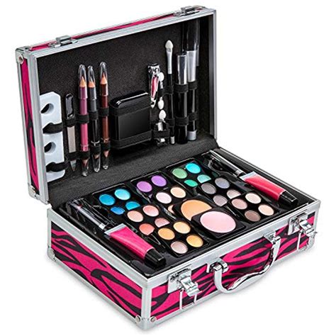 Vokai 51 Piece Makeup Kit Gift Set Brushes Eye Shadows Lipstick