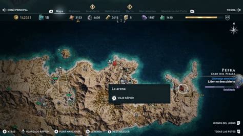 Assassin S Creed Odyssey Gu A Completa La Arena Meristation