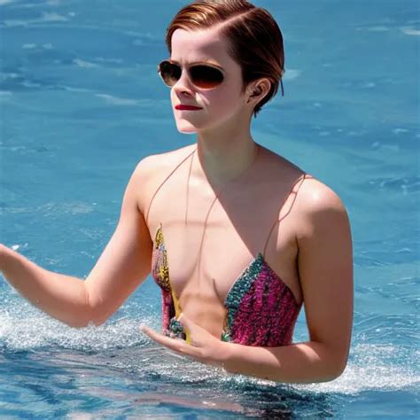 Emma Watson In The Beach Stable Diffusion OpenArt