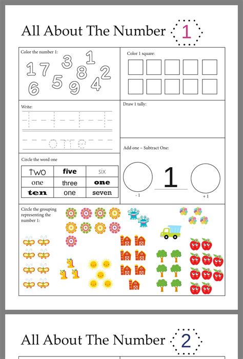 The Best Preschool Maths Activities Printable Harper Blog Pin By