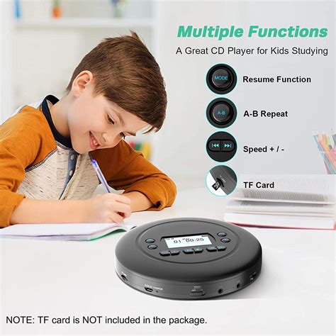 Cd Player Portable Monodeal Bluetooth Cd Player For Car And Personal