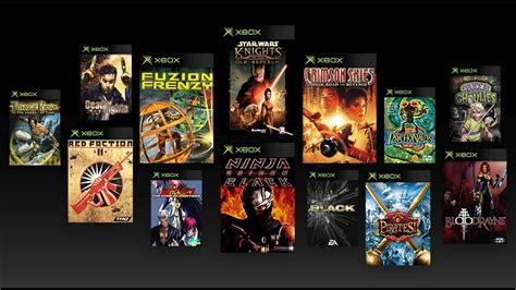 Original Xbox Games Backwards Compatibility List