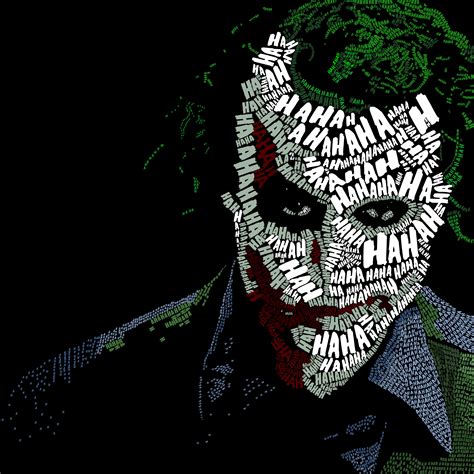 Joker Face Text Artwork Hd Superheroes 4k Wallpapers