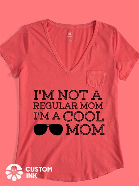 Im Not A Regular Mom Im A Cool Mom Is The Perfect Funny Saying Design