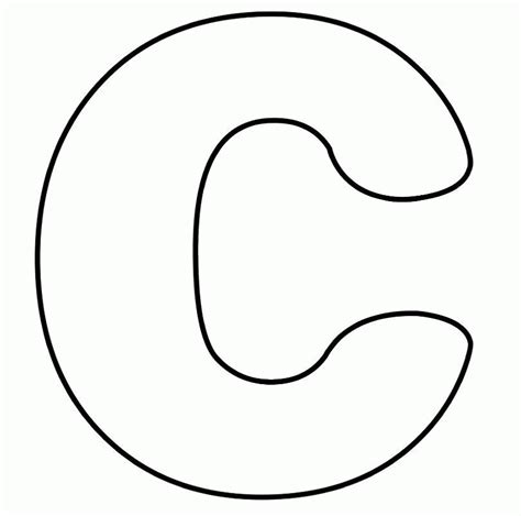 Alphabet Letter C Coloring Pages Activity Coloring Pages Coloring Home