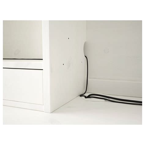 Hemnes Desk With Add On Unit White Stain 155x137 Cm Ikea