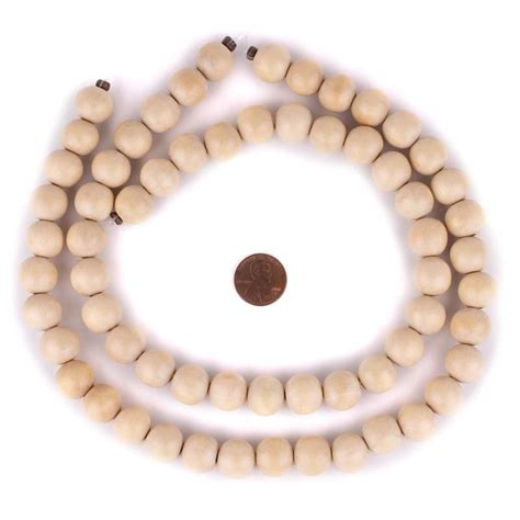 These Round Wooden Beads Are Made Of Top Quality Natural Wood And Are