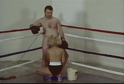 Nude Male Vs Female Mixed Naked Boxing As With Face Punches Body