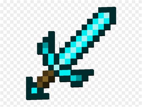 Minecraft Diamond Sword Icon At Collection Of