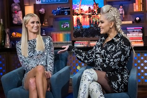 Watch Erika Jayne And Paris Hilton Watch What Happens Live With Andy Cohen