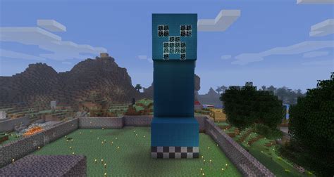 Blue Creeper Minecraft Project