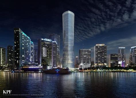Envisioning The Future Supertalls Of The City Of Miami Florida Yimby