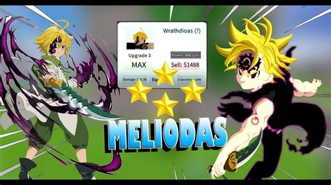 Roblox Meliodas 4 Sao Assault Mode Sức Mạnh Cực Kì Khủng Đánh Aoe Spa 2s Youtube