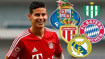 Todos Los Equipos De JAMES RODRIGUEZ HD - YouTube