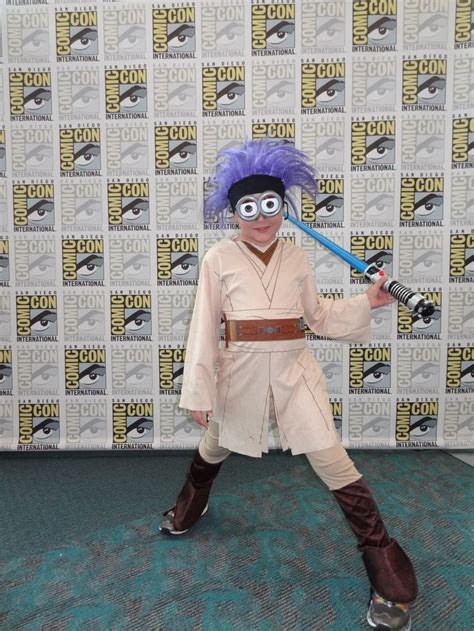Minion Jedi Blake At Comic Con 2014 Halloween Costumes Comic Con
