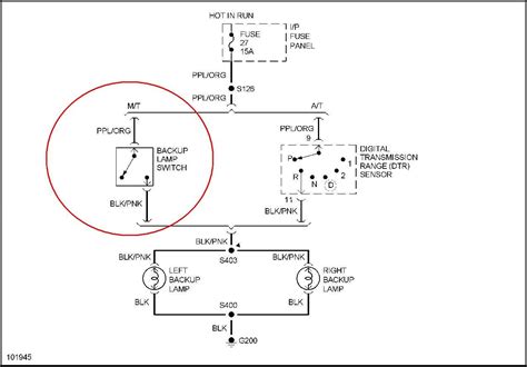 1998 Ford Ranger Tail Light Wiring Diagram