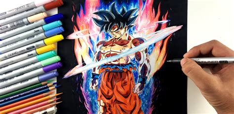 Comment Dessiner Goku Ultra Instinct Lesgenissesdanslmais