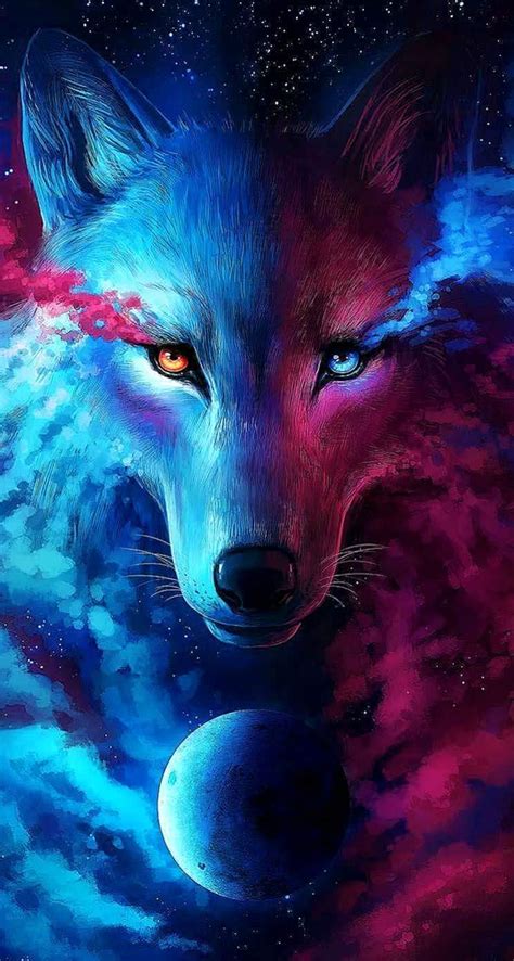 Galaxy Wolf Wallpapers Free Download