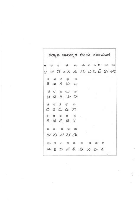 Telugu Kannada Alphabet Wikipedia