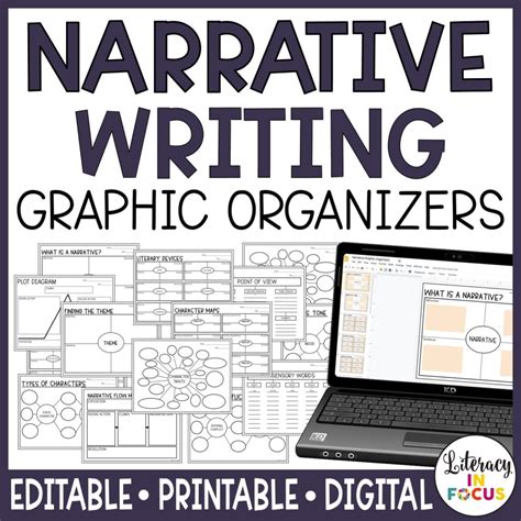 15 Graphic Organizers For Narrative Writing Literacy In Focus