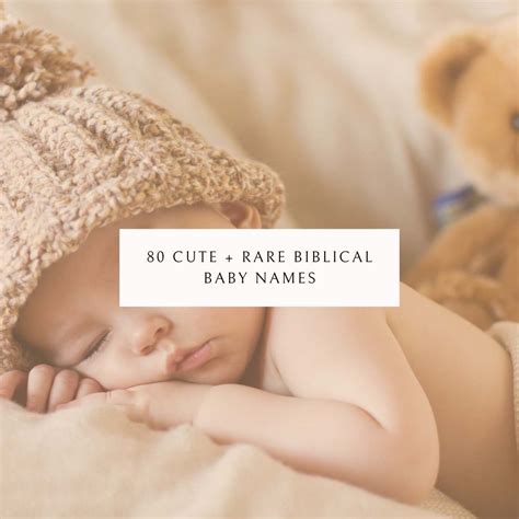 80 Cute Rare Biblical Baby Names GABBYABIGAILL