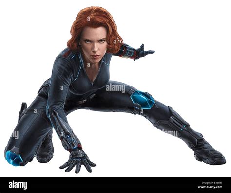 Scarlett Johansson Black Widow Cut Out Stock Images Pictures Alamy