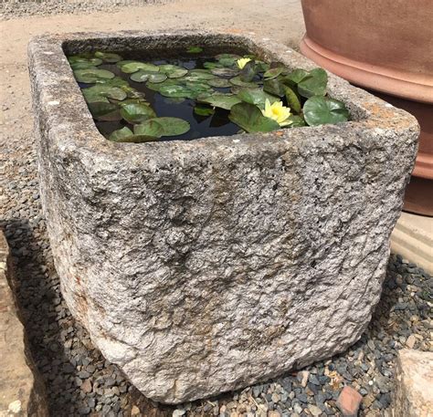 Stone Trough Used As A Waterfeature This Stunning Trough Is Perfect