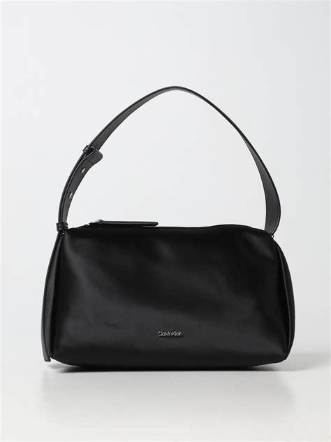 Calvin Klein Shoulder Bag For Woman Black Calvin Klein Shoulder Bag K60k610932 Online On