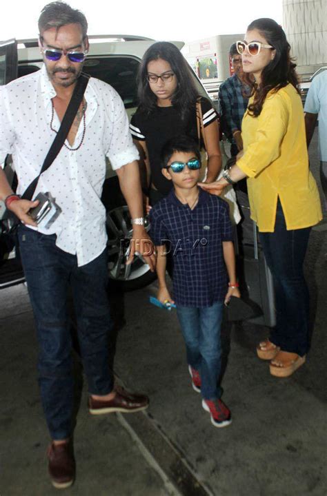 As Ajay Devgns Son Yug Turns A Year Older Heres A Look At Their
