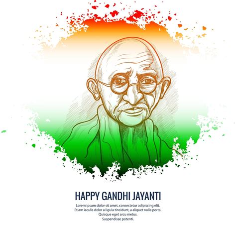 Happy Gandhi Jayanti National Holiday Celebration Background 1335189