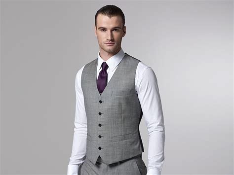 Vest Clad Groomsmen Mens Dress Vests Wedding Suits Men Wedding Waistcoats