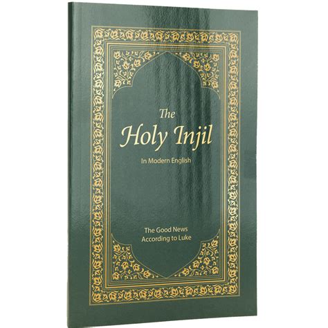 The Holy Injil The Good News According To Luke Bw Version For Bulk