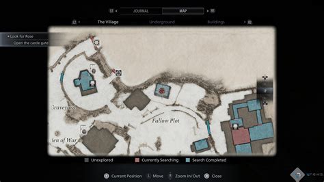 Resident Evil 4 Village Map