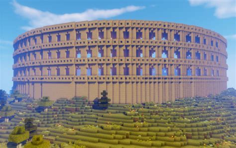 Roman Colosseum Blueprint