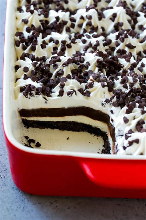Have to make 2 so can send home one for the grandkids. Chocolate Lasagna (No Bake) - Dinner at the Zoo