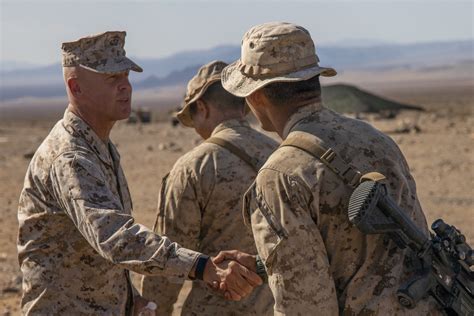 Dvids Images 4th Mardiv Cg Visits 223 Marines Image 7 Of 7